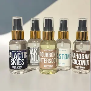 Travel Size Men's Body Spray, Fragrant Body Mist, Long-lasting Scent