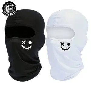 Unisex Mulsion Balaclava Face Mask Motorcycle Mask, Windproof Sun Protection Multi-Functional Breathable Fashion Print, Ideal for Cycling Camping Skiing Outdoor Sports