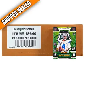 2025 Panini Mosaic Football Blaster 20 Box Sealed Case (Shipped Sealed)