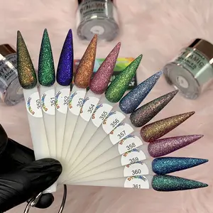 Color-shifting Glitter Acrylic Collection for All Seasons Nails