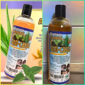 Shampoo Artesanal Anti-Caspa 1PC - Natural Ingredients for Flakes & Scalp Irritation Relief - Psoriasis & Fungus Treatment - 1PC