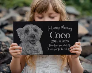 Dog Memorial Gift: Memory Dog Gifts , Pet Tribute, Dog tombstone, Pet Loss Sympathy Gifts, Sympathy Dog Loss Gifts, Losing a Pet Gift Idea