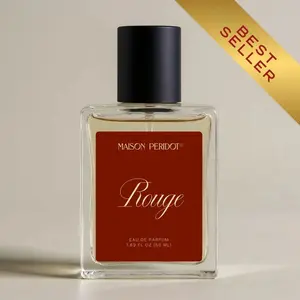 Peridot Rouge – 20% Eau de Parfum  French Artisan Fragrance. Structured Radiance. Lasting Presence. - Amberley, Saffron, Floral