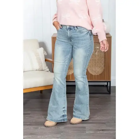 The Trista Flare Judy Blue Jeans