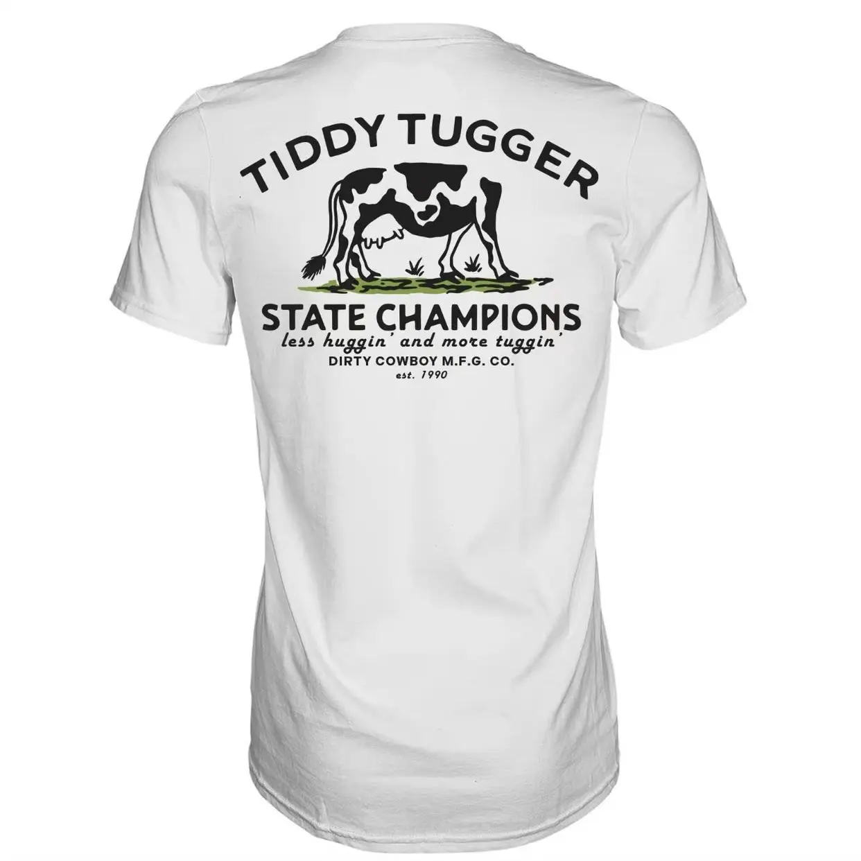 TIDDY TUGGER 1990 STATE CHAMPIONS MEN'S T-SHIRT tees