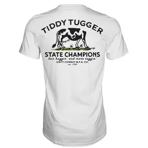 TIDDY TUGGER 1990 STATE CHAMPIONS MEN'S T-SHIRT tees