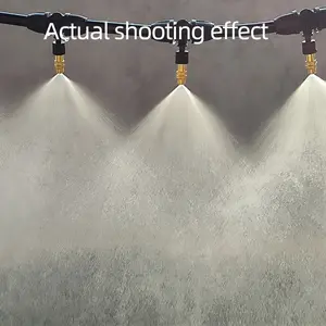 1 Set DIY Garden Micro Drip Irrigation System Plant Flower Watering Kit Automatic Sprinkler Dripper Hose, Atomization Cooling and Spray Hu, Water Sprinklers