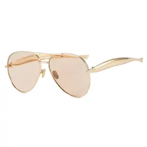 Oversized Retro Frog Shape Unisex Protective Women's Sunglasses - Full-Rim PC Plastic Eyewear, UV-Protection Lenses, Vintage High-End Fashion Accessory