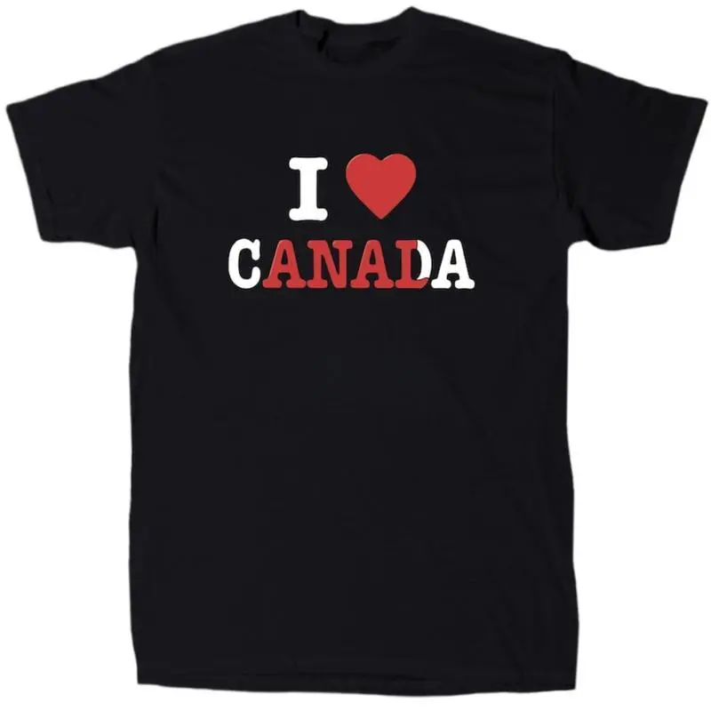 Women's Funny Canada Graphic T-Shirt - Cotton Shortsleeve Round Neck Smooth Seamless Fabric - Casual Crewneck Gift Top, Soft, Tshirt