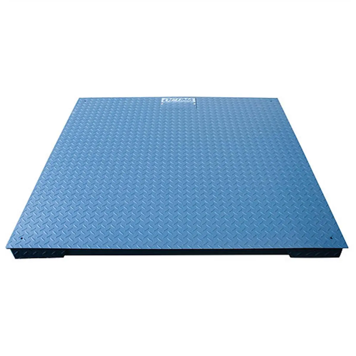 NTEP Certified Industrial Floor Scale - 5000lb Capacity, 4.2in Height, 2ft x 2ft Steel Plate, Ideal for Flat Surfaces & Heavy Loads