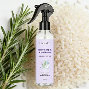 Natural Rosemary Rice Water Hair Spray, Rosemary Essence + Rice Water, Reduces Hair Loss, Deep Nourishment, Hair Growth Promotion, Smooth Hair, Improves Frizz, Haircare, Hair Growth Products