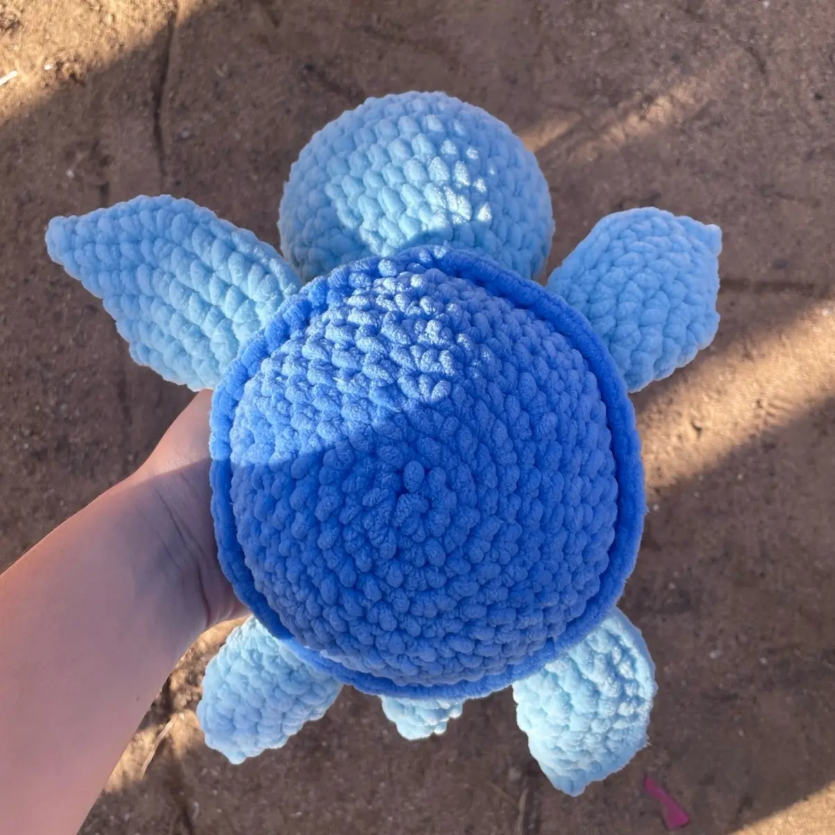 (Choose Color) Sea Turtle Crochet Plush