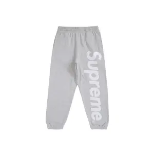 Supreme Men's Satin Applique Sweatpant FW24 Heather Grey, from StockX