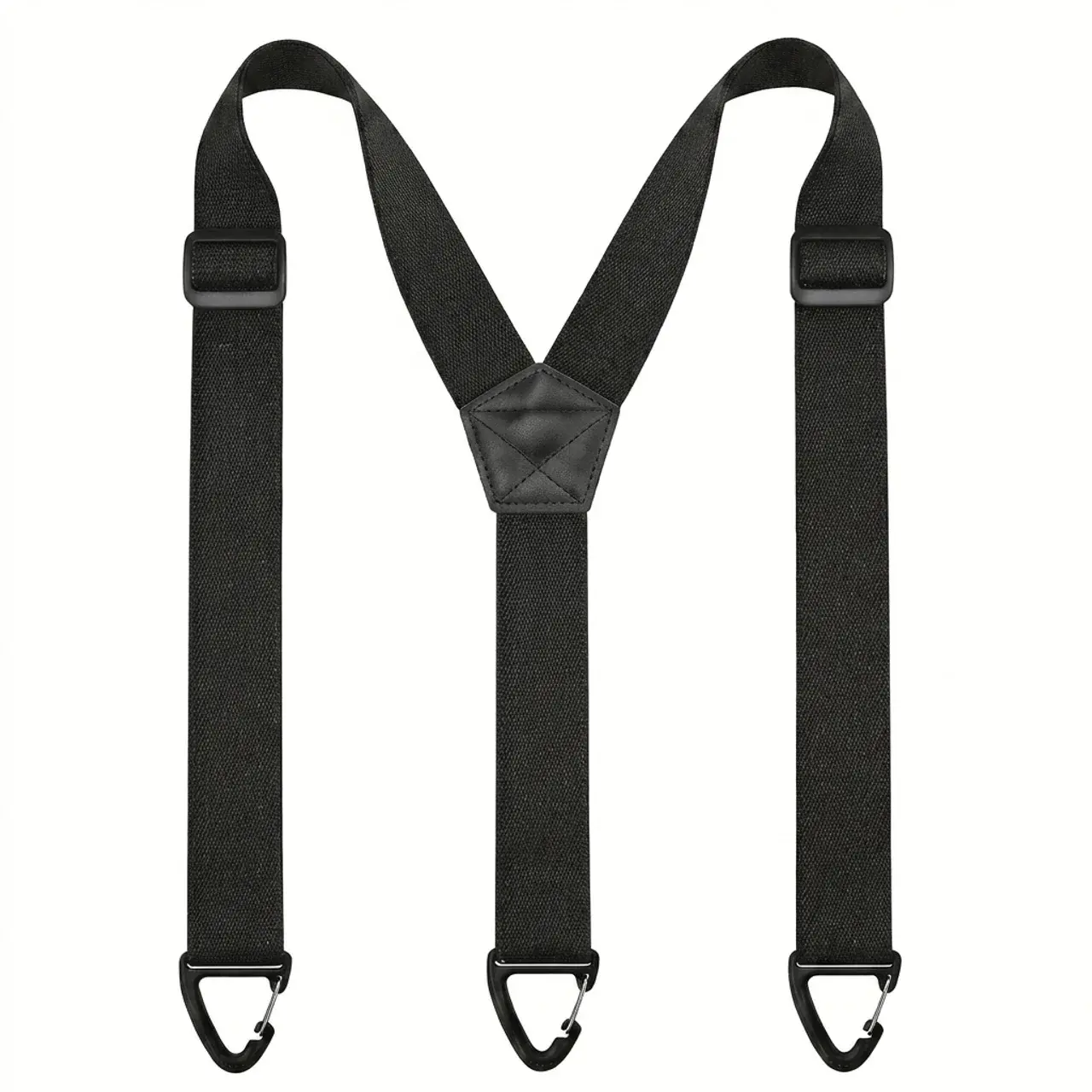 Hidden Suspenders for Men & Women Under-Clothing Adjustable No-Slip Straps 3 Snap Loop Design (1.5" Wide) Clip