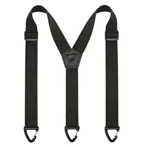 Hidden Suspenders for Men & Women Under-Clothing Adjustable No-Slip Straps 3 Snap Loop Design (1.5" Wide) Clip