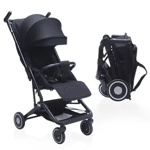 2 in 1 Baby Stroller, One-click Folding,Compact and lightweight stroller, Perfect for Travel, Shopping & DailyWalks,Ergonomic Design, Aluminum Alloy Frame#Summervibes
