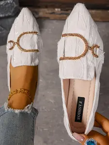 Women's New Floral Embroidered Slip-On Flats, Soft Sole, Anti-Slip, Durable, Fashionable, Casual All Season Shoes, Walking Shoes