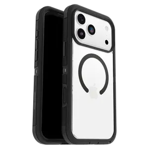 OtterBox Defender XT Pro Clear MagSafe Case with Camera Control for Apple iPhone 17 Pro Max - Dark Side
