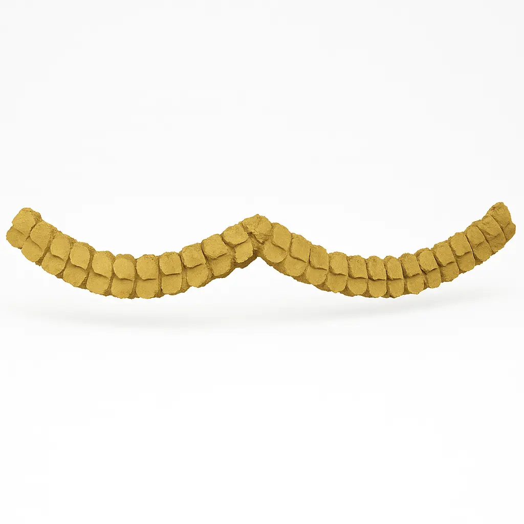 Elegant Gold Tissue Paper Garland - 12 ft Elegant Gold Tissue Paper Garland - 12 ft