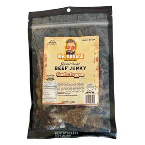 Mr. YuYu's Brisket Beef Jerky Garlic Pepper