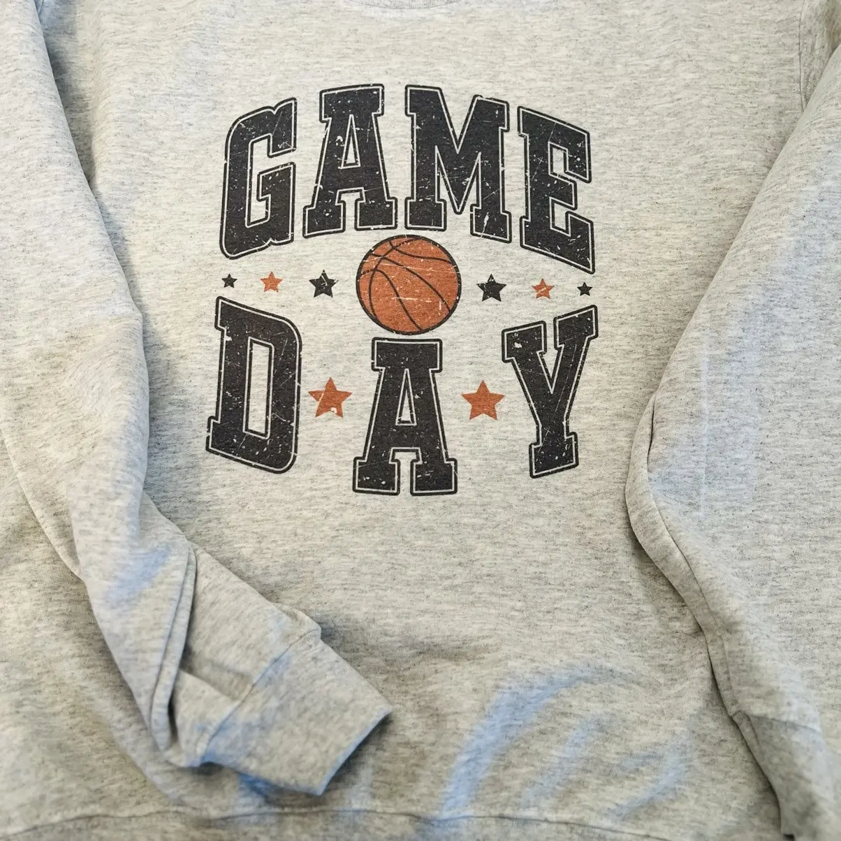 Game Day Basketball Sweater Casual Stylish Long Sports Love
