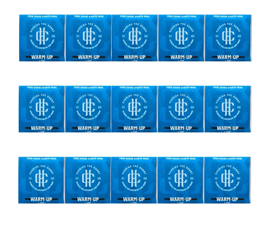 30 CTH Warm Up Break + Sports trading card