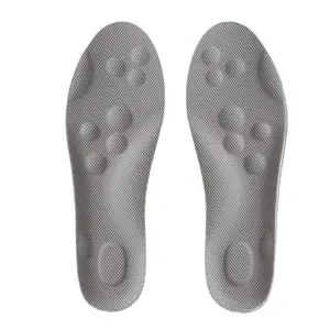 Cloud Insoles for Men and Women - 4D Technology Insole,Sports Shoes Insoles,Keeps feet balanced and upright,One size fits most, adjustable by cutting along the curling line.- U-Shaped Memory Foam Insoles (Men: US 7.5-10.5)