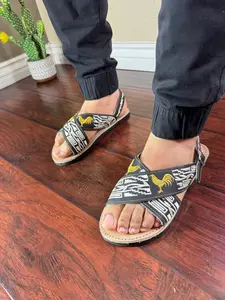 Mens Mexican Handmade Leather Cross Strap Sandals,Mexican Huaraches Mexicanos,Huaraches Hombre de Mexico ,Huaraches CRUZADOS Bordados Negros