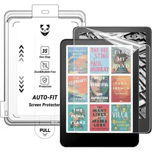 2-Pack Screen Protector with Auto-Alignment Tool for Paperwhite 6 (12th Gen, 7"), Colorsoft,Boox Go 7, Kobo Aura 2,  Matte Texture, Anti-Glare,Bubble-Free,Paper-like