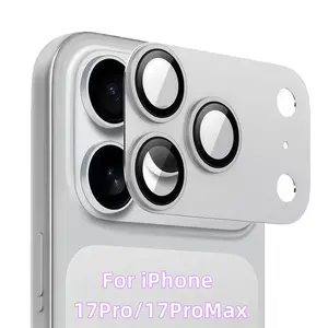 Camera Lens Protection Case for iPhone 17pro/17 Pro Max, Protective Reinforced Glass, Durable Metal Frame, Scratch-Resistant Cover, Phone Accessories