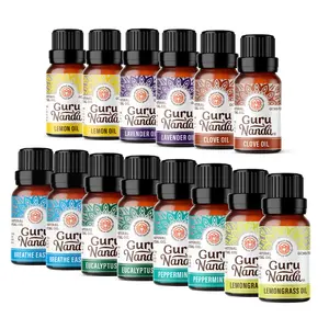 Deluxe Aroma Value Pack - Lavender, Clove, Peppermint, Eucalyptus, Breathe Easy, Lemon, Lemongrass