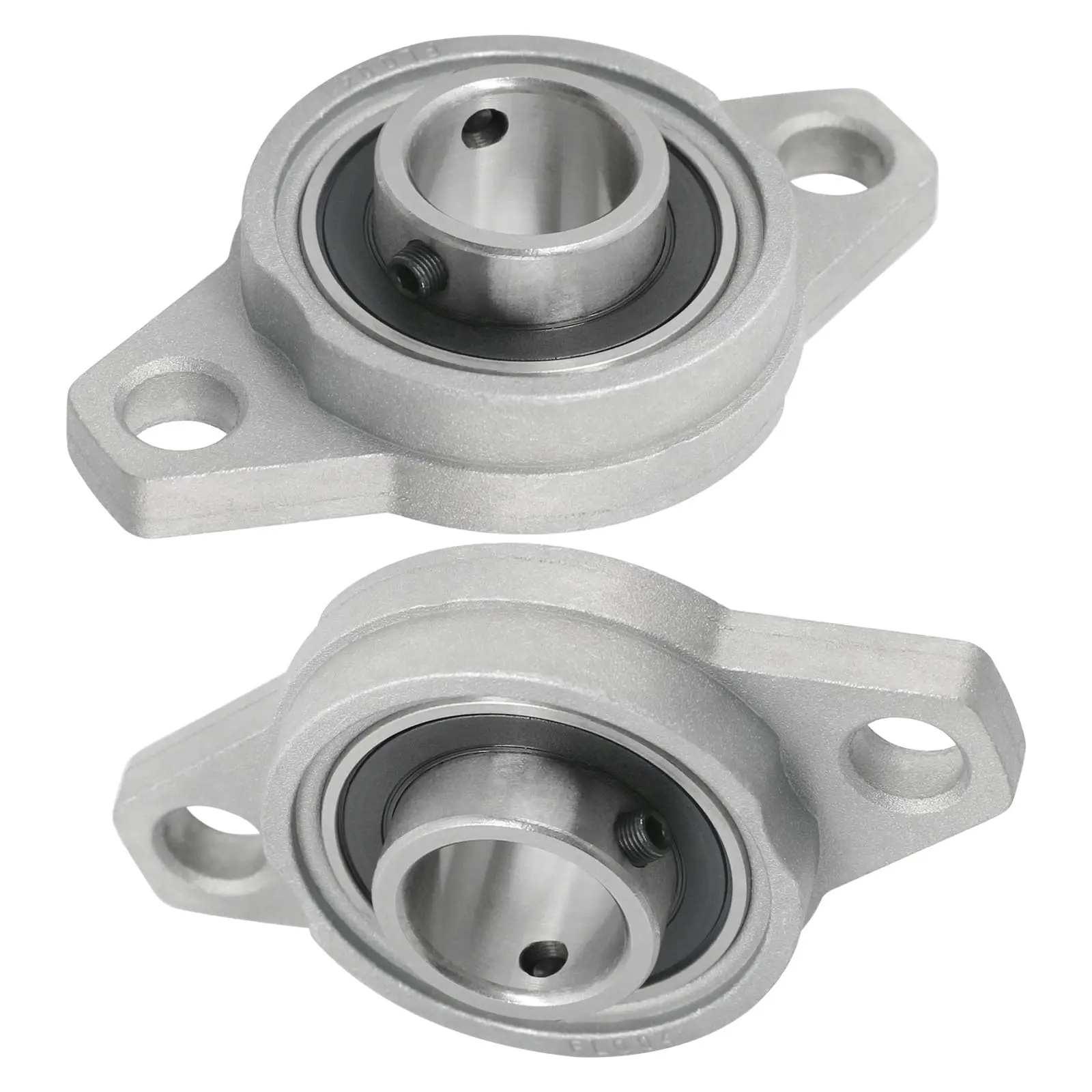 A Pair Pillow Block Bearings Transmission Shaft Support Mount Flange Bearings for ATV UTV Go Kart Golf Cart Buggy Quad Moped Dune Beach Cart Lawn Mower 4 Wheeler Drift Trike Tricycle