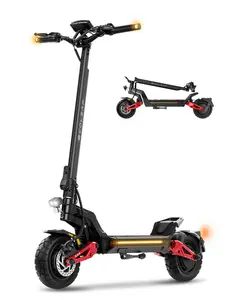 Electric Scooter 60 MPH Max Speed, Mechanical disc brakes, 10-inch wheels, 1200W motor, 74 miles range, 3-speed adjustable,Foldable commuter Features a full-color LCD display with 4G / Bluetooth connectivity, Supports the Ecoleap App and NFC#Summervibes