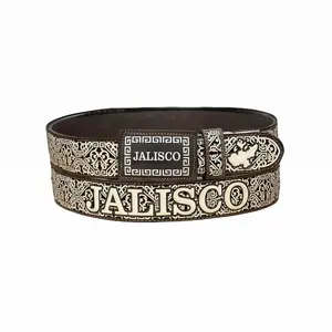 A&A BELTS, CINTO LASER DE ESTADOS, PIEL VAQUETA, FORRO DE RES, HEBILLA CUADRADA, DISENO DEL ESTADO EN LA PUNTA DEL CINTO. MATERIALES DE LA MEJOR CALIDAD.