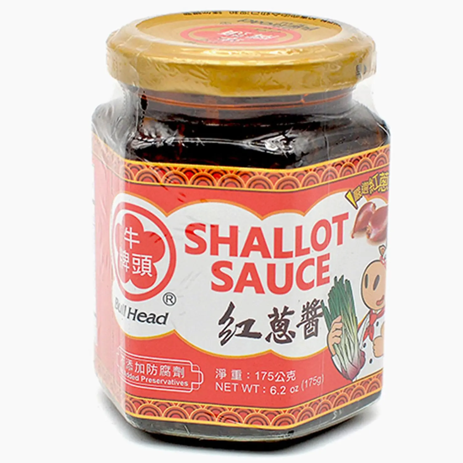 BullHead Aromatic Taiwanese Shallot-Based Cooking Sauce, 6.2oz - Flavor-Packed, Adds Depth & Fragrance, Ambient Temperature, Dipping & Instant Ramen Topping
