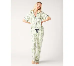 Katie Kime Tennis Time Pajama Pants Set