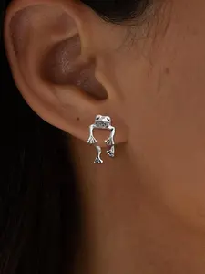 Frog Earrings for Women Mothers Day Gifts Vintage Frogs Shaped Stud Earrings Funny Cute 3D Animal Earrings Jewelry Gifts