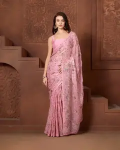 Laila Lavender Ready to Wear Saree