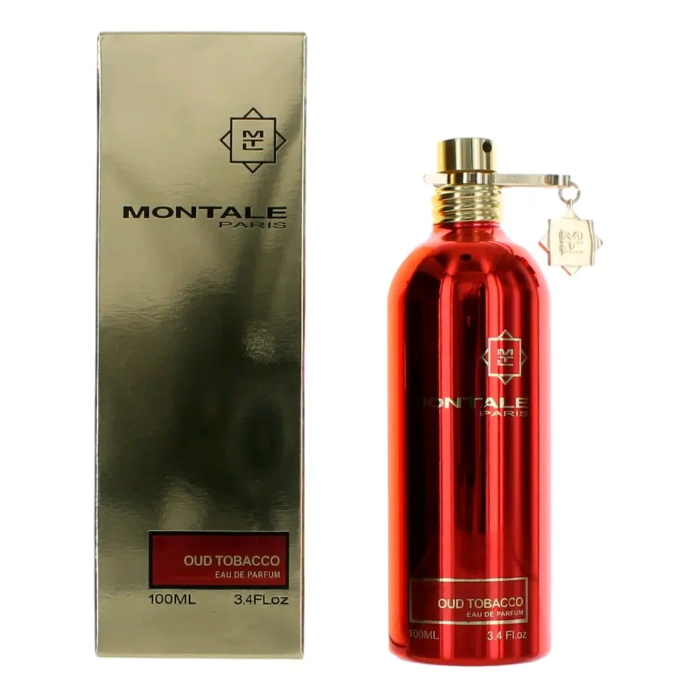 Montale Oud Tobacco Unisex EDP Spray, Eau de Parfum Fragrance with Notes of Oud, Tobacco & Tonka Bean, 3.4 oz / 100 ml, Spray Unisex Fragrance, Oud Unisex Fragrance