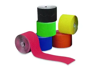 Bordette 0037450 Decorative Border, 6 Assorted Colors