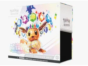 Pokémon Prismatic Evolutions Elite Trainer Box (ETB) Pokémon Prismatic Evolutions Elite Trainer Box (ETB)