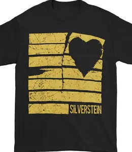 VTG Silverstein rock band T-Shirt Size S-6XL, All Colors, Gift for Women Men, Made In USA, US Size S-6XL, 100% cotton, Classic Fit, Unisex T-Shirt