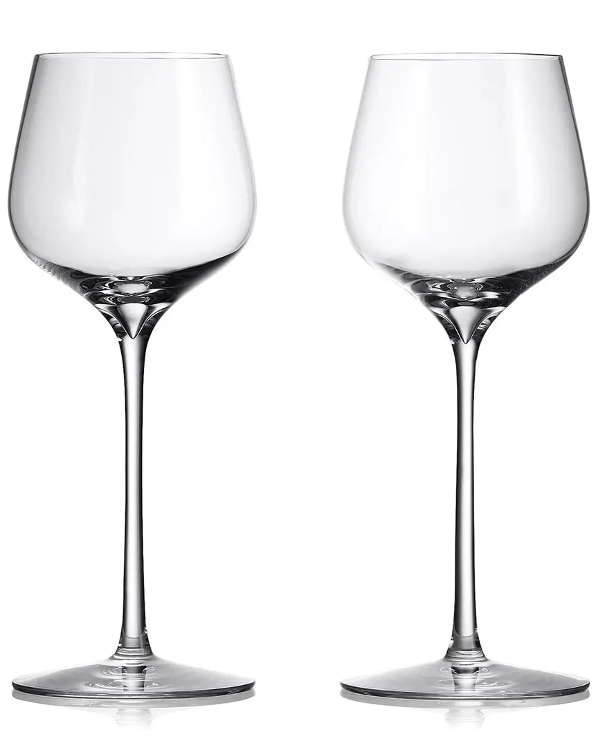 Waterford Set of 2 Elegance Optic Dessert Wine Glasses
