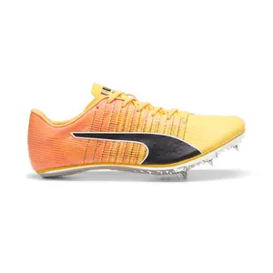 PUMA Mens Evospeed Brush 6 & Field Running Sneakers Shoes - Orange