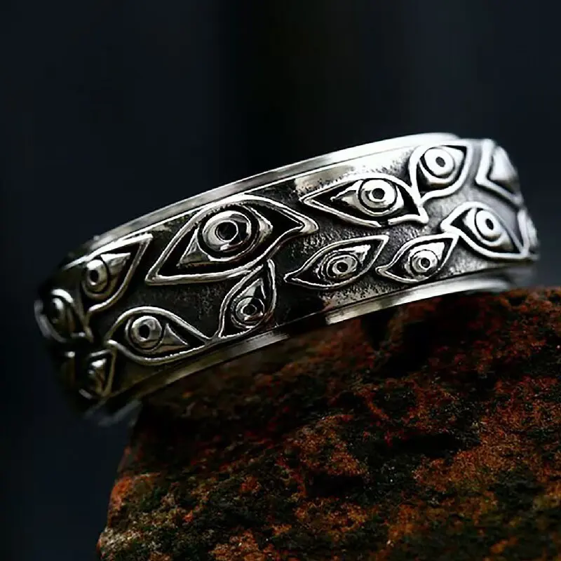Gojo Eye Ring Anime Inspire Jujutsu Kaisen Fashion Gift for Fans for Men