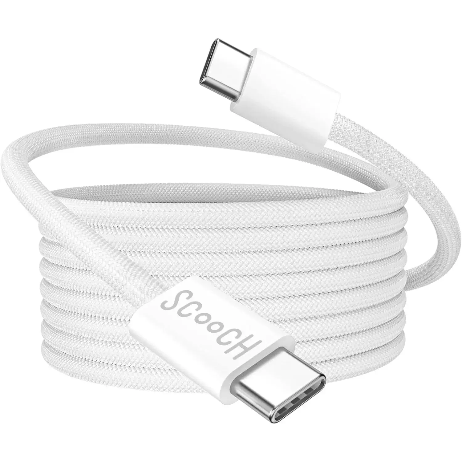 Scooch JuiceCord C - 60W Charging Cable (4FT) USB-C to USB-C