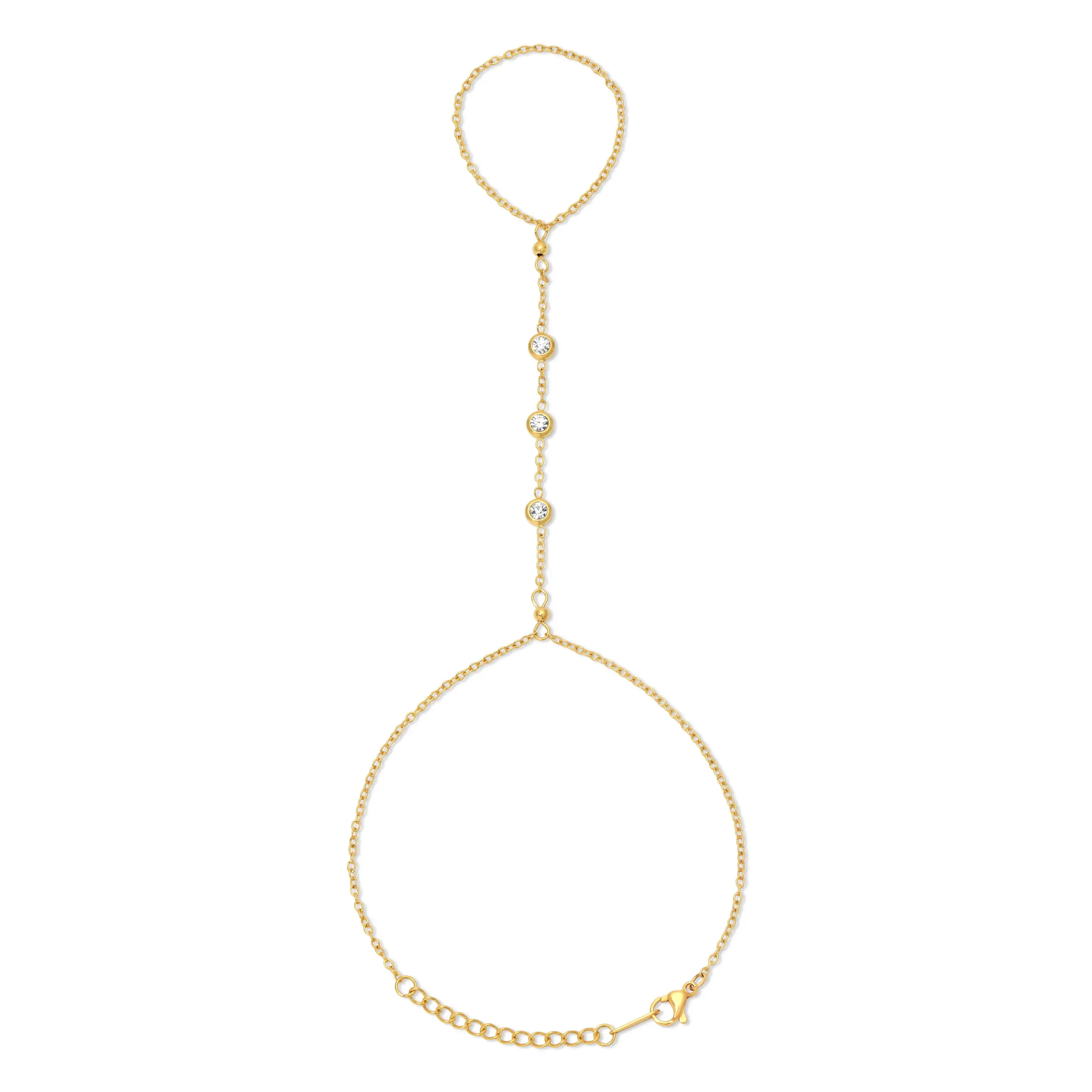 GEMMA HAND CHAIN BRACELET