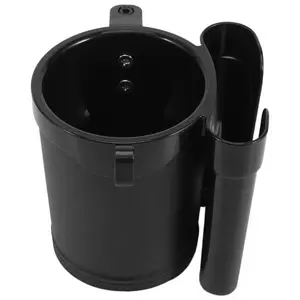 Bike Cup Holder with Cell Phone Keys Holder,Universal Handlebar Drink Cup Holder for Bicycles Scooters,Black