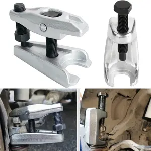 2Pcs Universal Ball Joint Separator Set, Tie Rod End Extractor Kit Ball Joint Puller Removal Tool for Front End Service on Most Cars/Trucks/ATVs