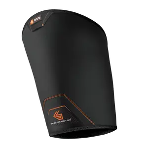 Shock Doctor Thigh-Groin Compression Sleeve Level 1 Light - Tapered Design with No-Slip Grip & Moisture-Wicking N-Tex Fabric